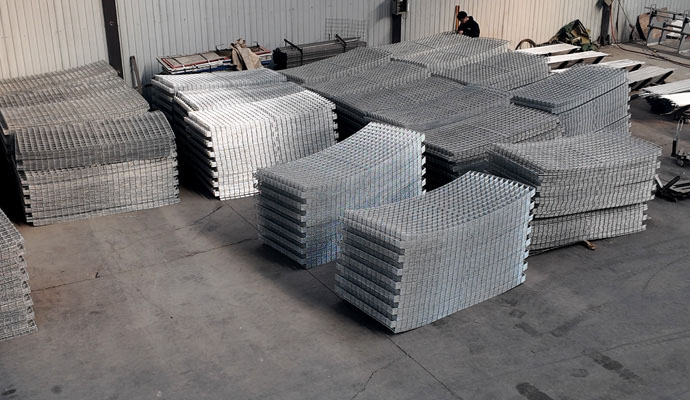 Finished Gabion Storage